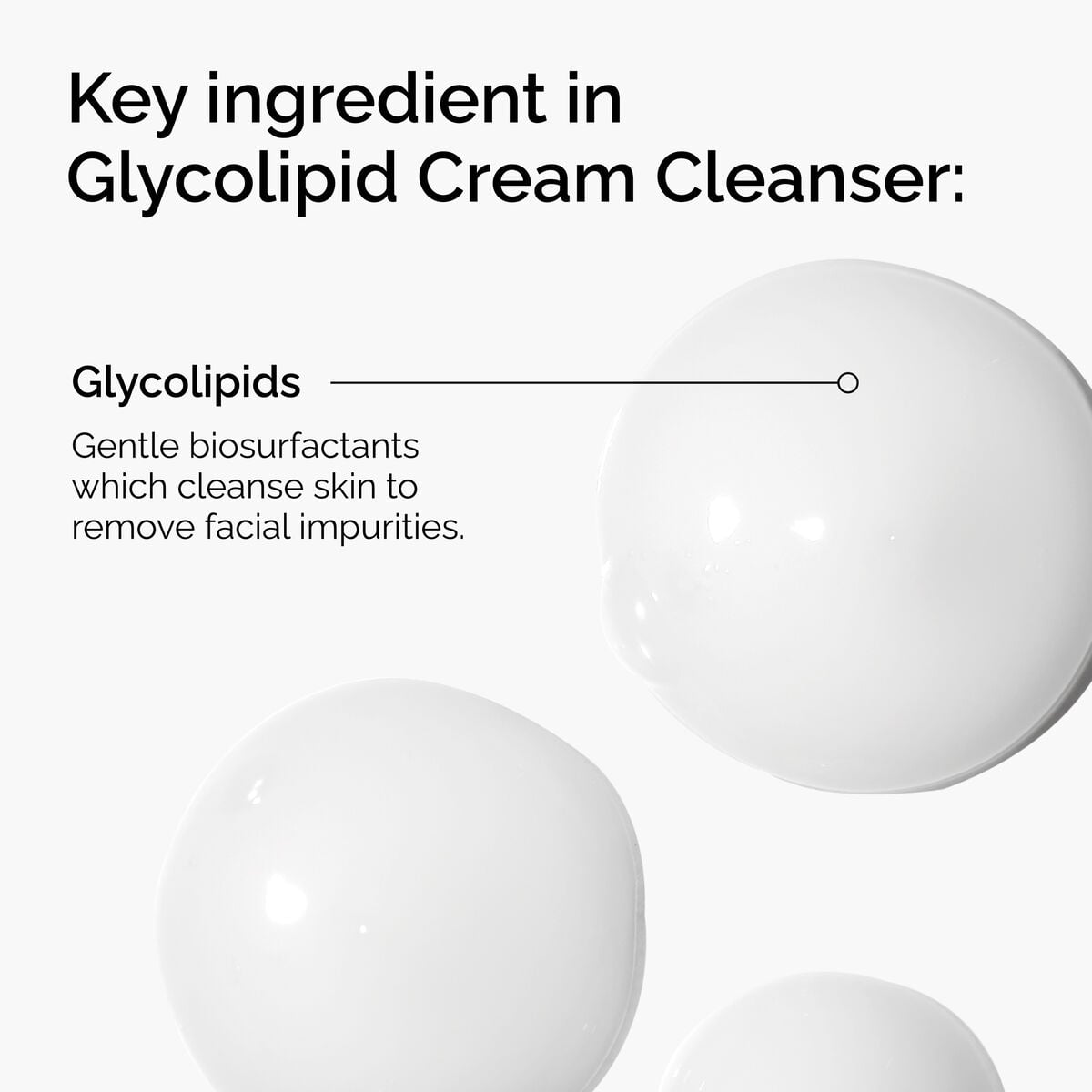Glycolipid Cream Cleanser - Gentle Care