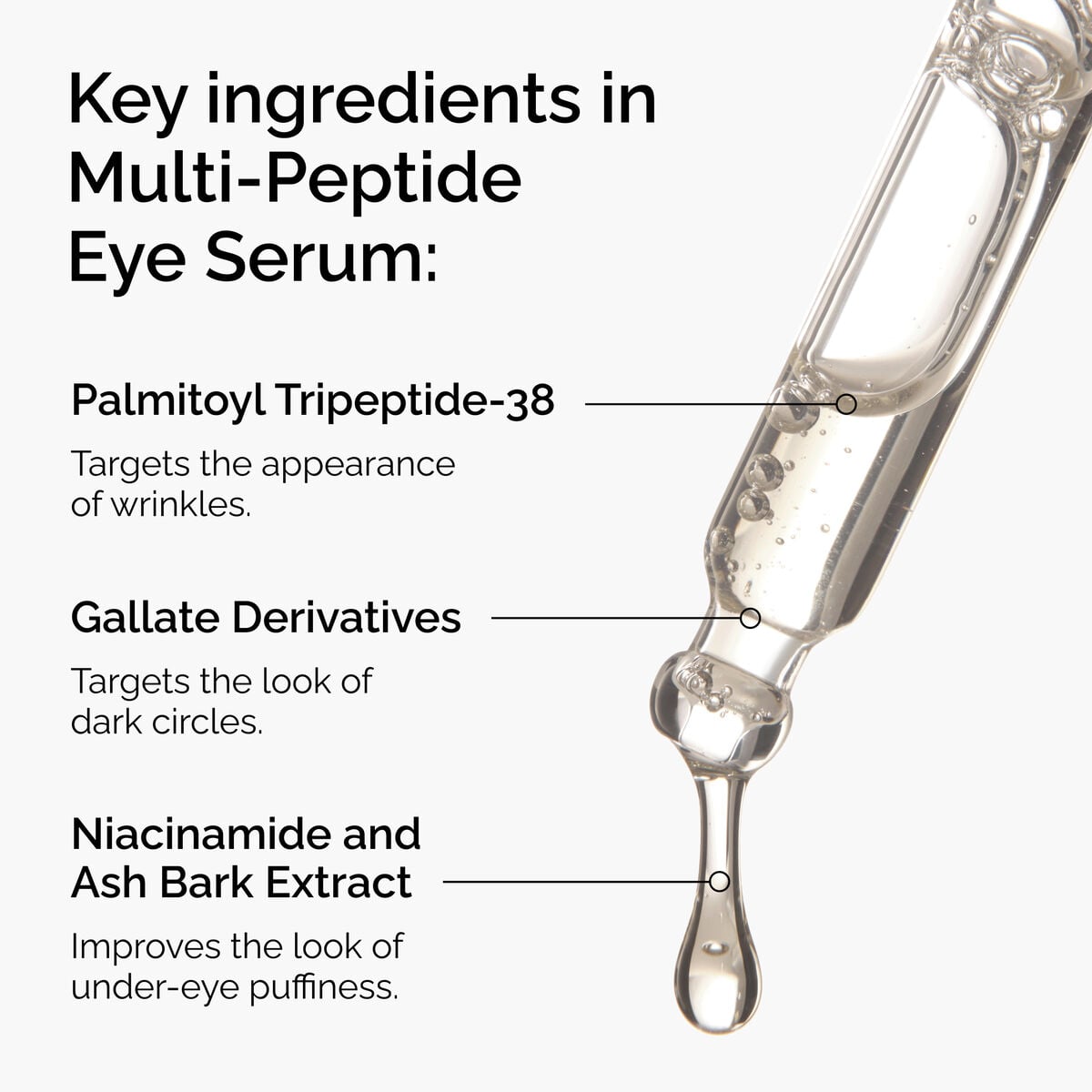 Multi-Peptide Eye Serum - Clean Setup